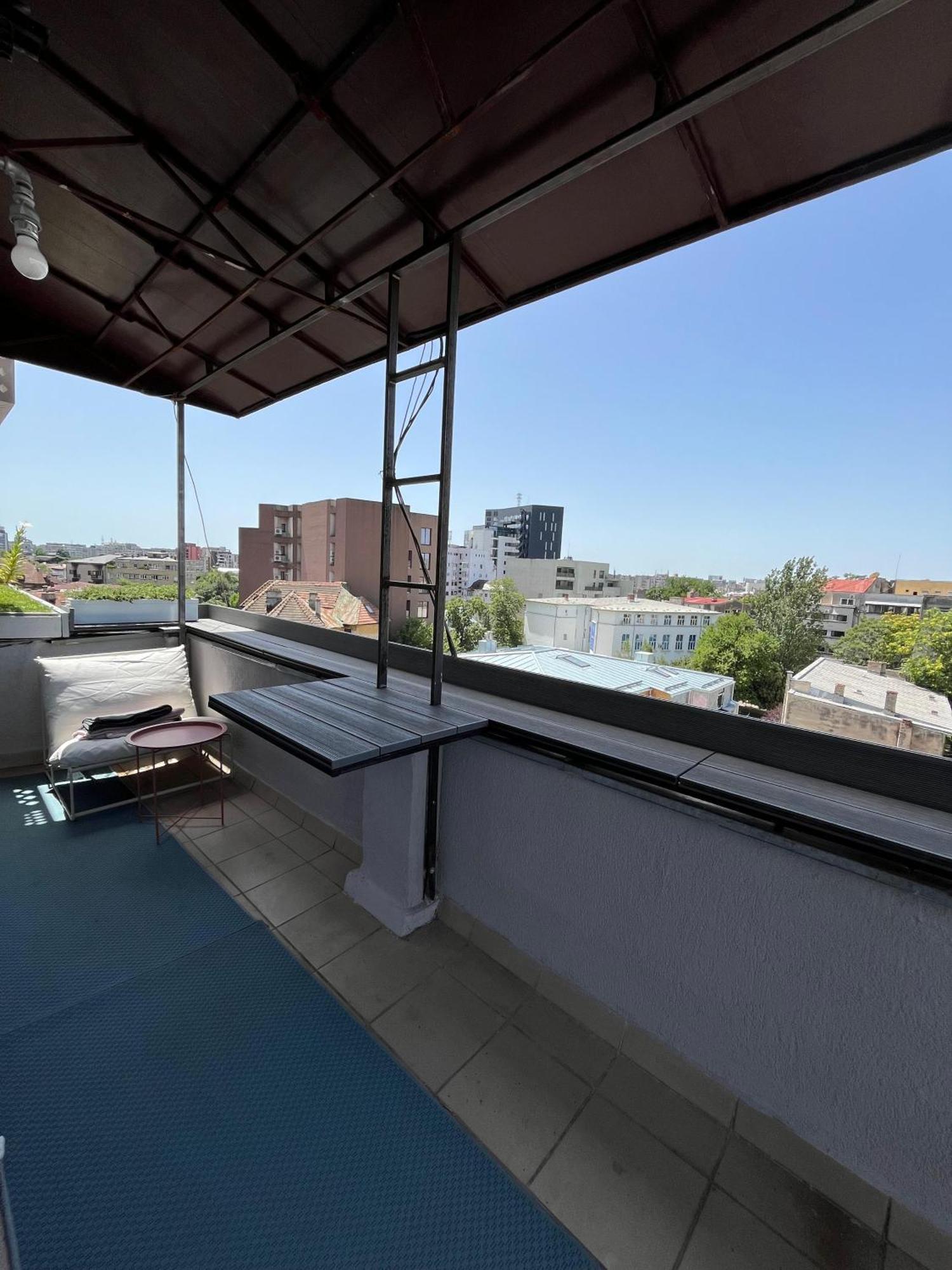 Terrace View Downtown Studio بوخارست المظهر الخارجي الصورة